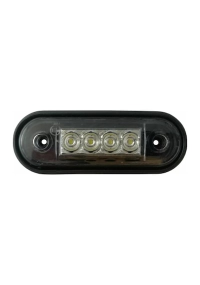 Ahmet Otomotiv Krom Boru Ledi Beyaz Renk 12v-24v