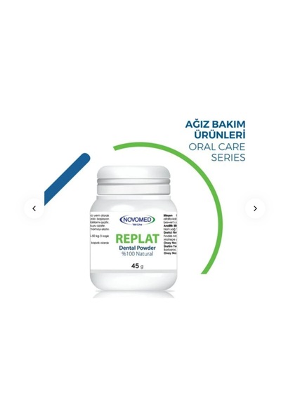 Replat Antiplaque Diş Tozu 45 G Kedi Köpek Ağız Hijyeni Tartar Ve Plak Temizleyici Takviye