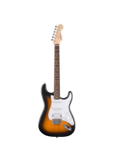 Squier Debut Stratocaster Hss Sabit Köprü Laurel Klavye 2 Ton Sun