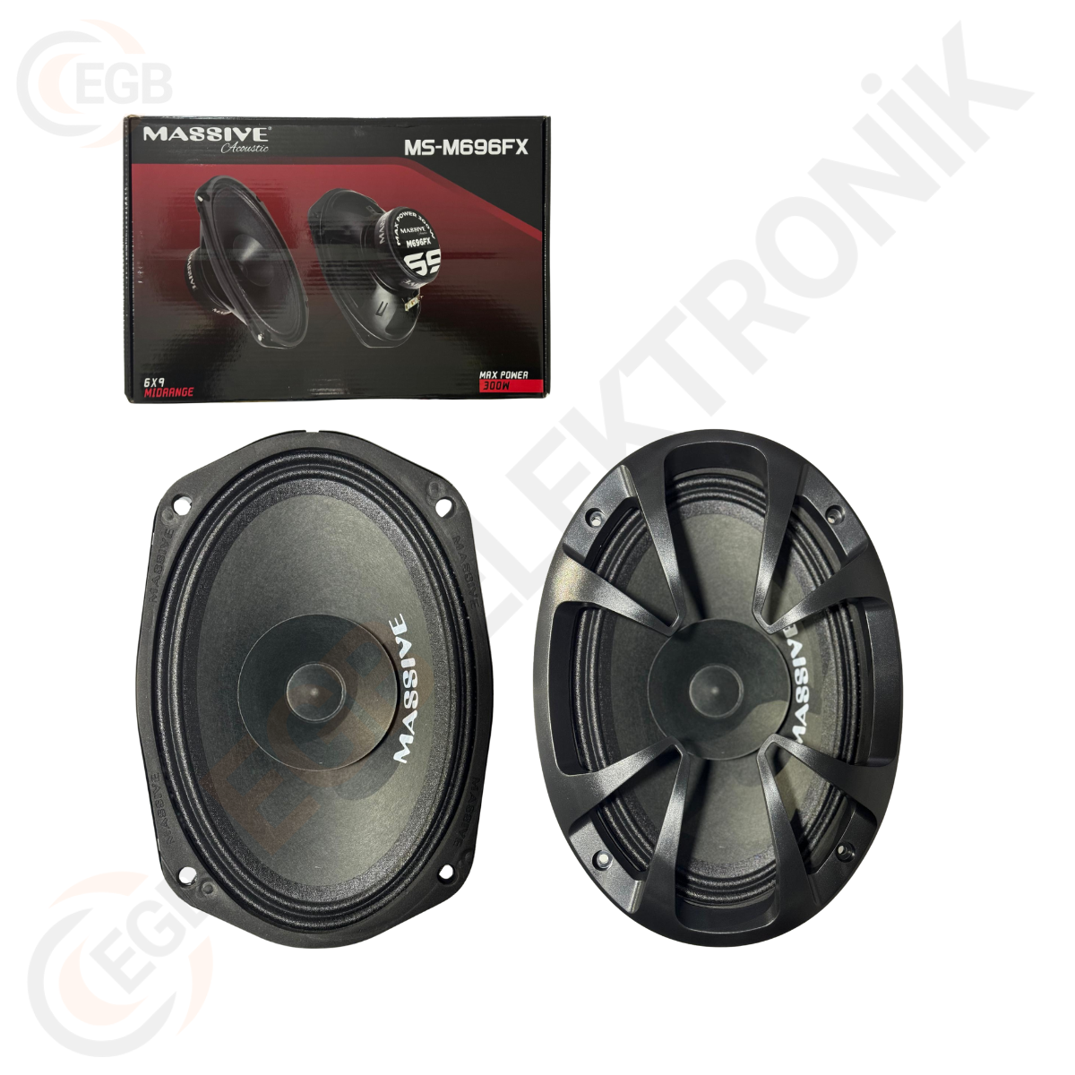 Massive Ms-m696fx 300w Midrange Çift Hoparlör
