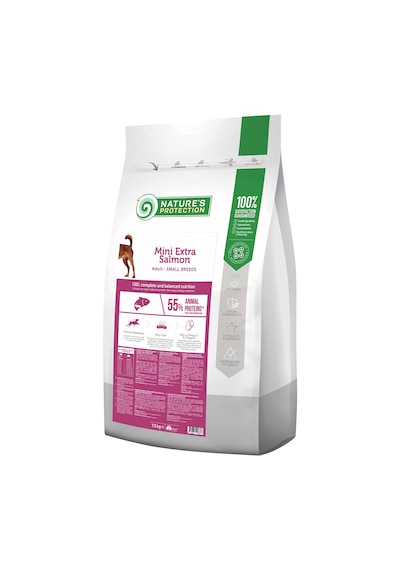 Nature's Protection Küçük Irk Somonlu Yetişkin Köpek Maması 7500 G