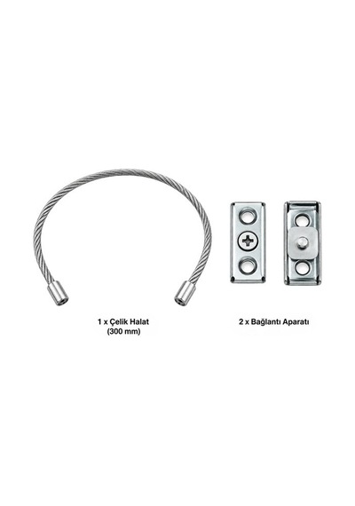 Sn-37890 Çelik Halatlı Güvenlik Bağlantı Aparatı