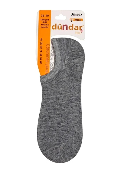 Dündar Çorap Dündar Kadın Modal Plus Sneaker Çorap 6876 - 6 Adet
