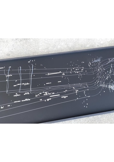 Asemic Sound Mappings Sergisi Asemik Resmi 62x244 cm 011