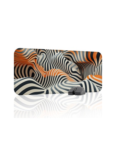 Realistik Çizgi Kaymaz Dikişli Kauçuk Oyuncu Mousepad V3 - 70x30 Xl Gaming Mouse Pad Fare Altlığı