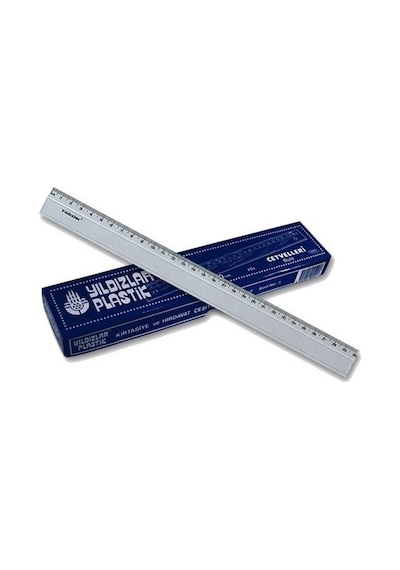 Yıldızlar 005 Standart Plastik Cetvel 30 CM