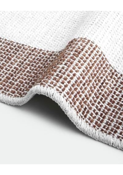 Whisper Dokuma Kilim Kahve Açık Bej