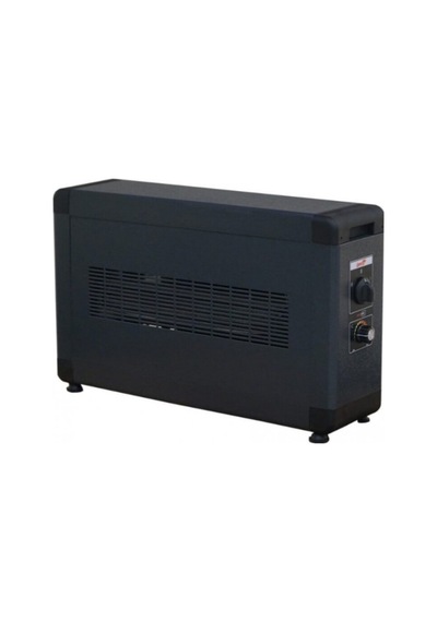 Board 2000w Monofaze Elektrikli Fanlı Isıtıcı Siyah Füme