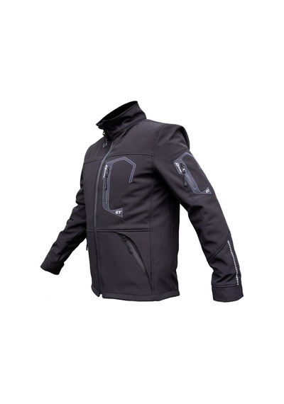 Forte Gt 2001085 Spark Soft Shell Korumali Motosiklet Montu Siyah