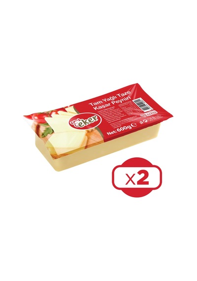 Eker Kaşar Peyniri 2 x 600 G
