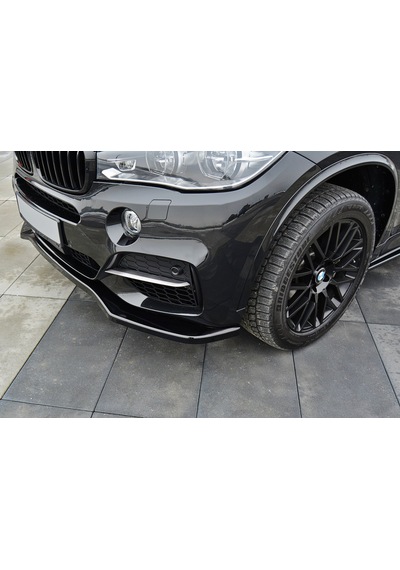 Bmw X5 F15 Mtek Ön Lip, Parlak Siyah, Abs Plastik, 2014 2018