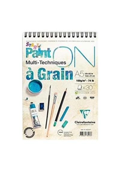 Clairefontaine Pd966417 Sanatsal Defter, A5 Diğer