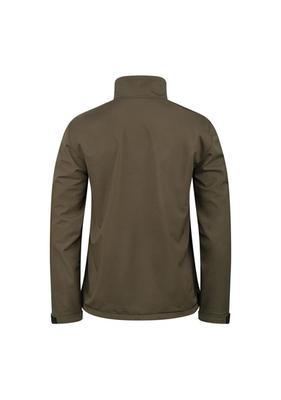 2as Samuel Erkek Softshell Kareli Ceket Haki Haki