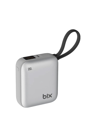 Exenar - Açık Gri - Mini Powerbank 10000 Mah Cep Boy Taşınabiler Hızlı Şarj Pd 20w Dijital Göstergeli Type-c Kablolu 21230543 Exenar - Açık Gri - Mini Powerbank 10000 Mah Cep Boy Taşınabiler Hızlı Şarj Pd 20w Dijital Göstergeli Type-c Kablolu 21230543
