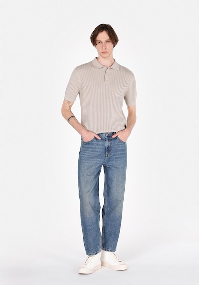 Colin's Colins Baggy Fit Orta Bel Bol Paça Erkek Mavi Jean Pantolon Cl1073822 Q1.v1 Dn44063 DENİM