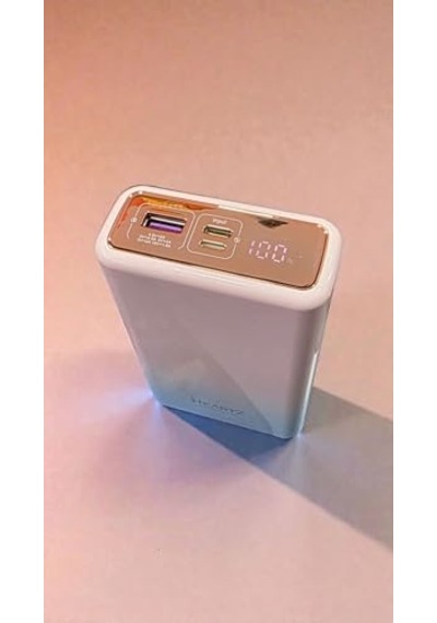 H002 20000 Mah Power Bank Pd 30w Ve Usb 22.5w Fast Hızlı Şarj Dahili Type C Ve Lightning Kablolu Dünya Standartlar