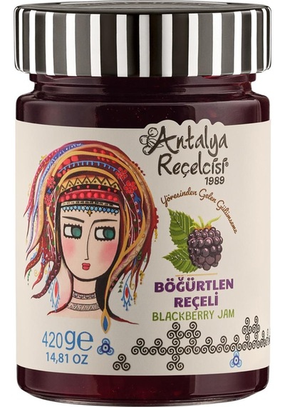 Antalya Reçelcisi Böğürtlen Reçeli 420 G Yörük Seri