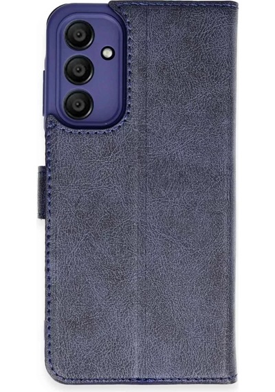 Newface Samsung Galaxy M15 Kılıf Trend S Plus Kapaklı Kılıf - Lacivert