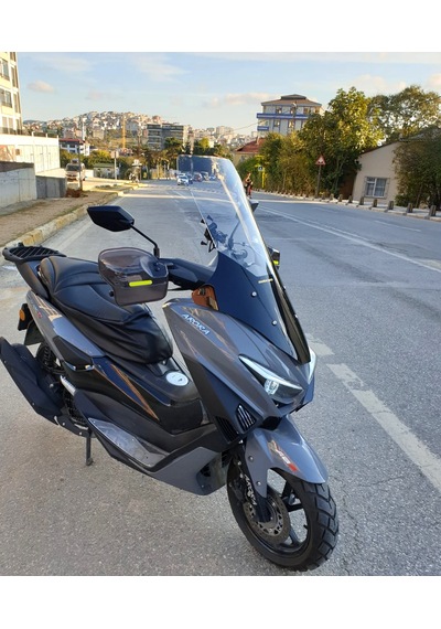 Motocam Arora Max T Ön Cam 2022-2026 Model 78cm Şeffaf Renkli 4mm Uzun