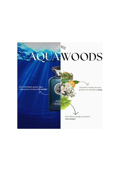Aqua Woods Erkek Edp 100 Ml Doğadan İlham Alan Ferahlatıcı Koku Diğer
