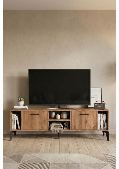 Linya Tv Sehpası Çok Renkli 160x35 Cm