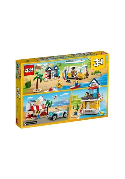 LEGO® Creator Plaj Karavanı 31138 556 Parça
