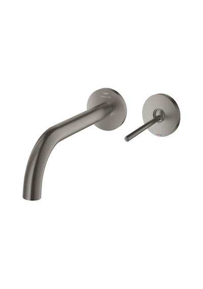 Grohe Atrio Br.hard Graphite 29406AL0 İki Delikli Duvardan Lavabo Bataryası Nikel