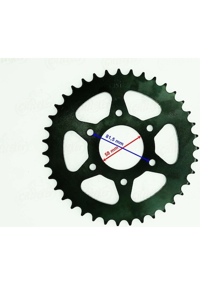 Bajaj Pulsar 200Ns Arka Dişli 520-39T Iç 58 Mm