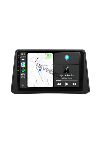 Opel Mokka 2012-17 9" Uyumlu Androıd Multimedya Gerçek 2/32 Kablosuz Carplay Geri Görüş Kameralı 9"