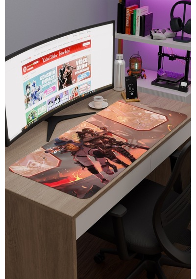 Apex Legends Kaymaz Dikişli Kauçuk Oyuncu Mousepad V2 - 90x40 Xxl Gaming Mouse Pad Fare Altlığı