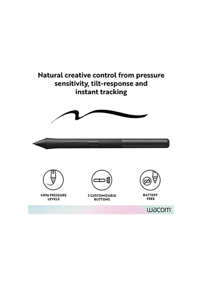 Wacom Lp1100k Intuos Tablet Siyah İçin 4k Kalem Sku: Smgstk9cf7e6b4e6