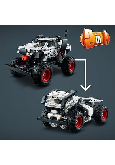 LEGO® Technic Monster Jam™ Monster Mutt™ Dalmaçyalı 42150-7+ Yaratıcı Oyuncak Yapım Seti - 244 Parça