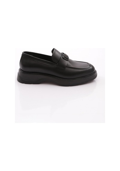 Dgn 24224 Erkek Casual Ayakkabı Siyah Antik