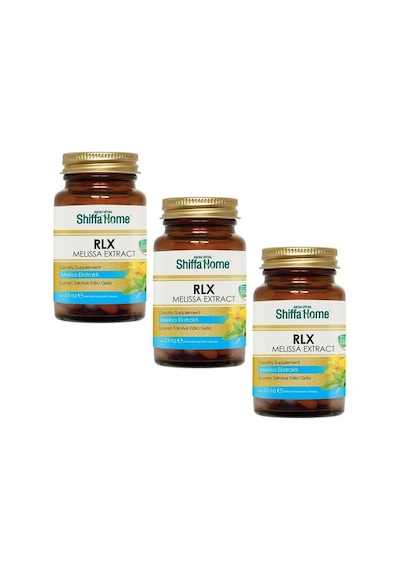 Shiffa Home(Aksuvital) Rlx Bitkisel Karışım 560 MG 60 Kap x 3 Ade