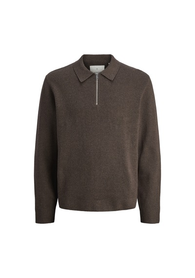 Jack & Jones Erkek Relaxed Fit Polo Yaka Triko Üst - Milano - 12281743 Delicioso