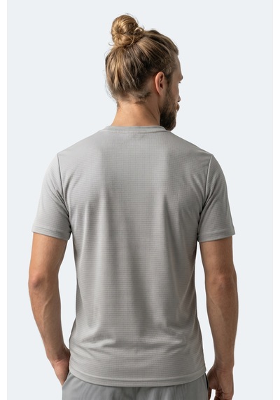 Slazenger Hıjack I Erkek Gri Tişört