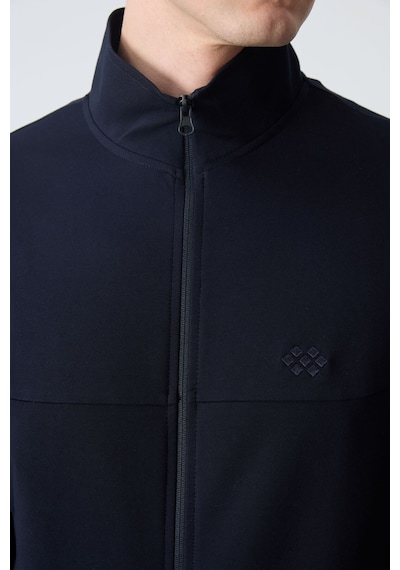 Tommy Life Lacivert Pamuklu Kalın Yumuşak Dokulu Comfort Fit Basic Erkek Eşofman Takım - 85260 Lacivert