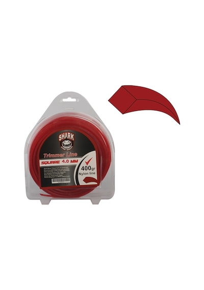 Shark Motorlu Tırpan İçin Misina 4.00 Mm 400 Gr Kare