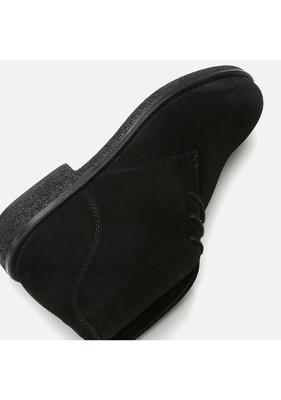 Hotiç Hakiki Deri Siyah Erkek Günlük Bot 02boh296120a100 Siyah-black