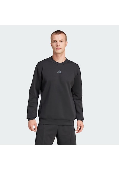 Adidas Designed For Training Crew Erkek Sweatshirt C-adıjj4642e50a00 Siyah