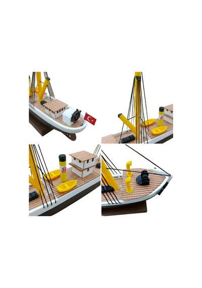 Bandırma Vapuru Maket 32 Cm