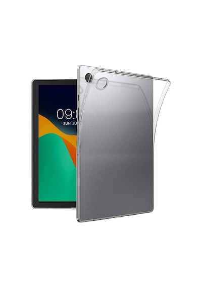 Samsung Galaxy Tab A8 X200 X205 Uyumlu 10,5 İnç Şeffaf Silikon Tablet Kılıfı Arka Kapak