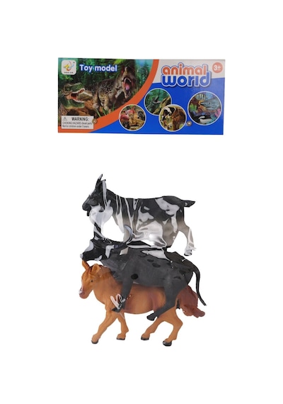 Hj688-2 Pvc 3lü Büyük Hayvanlar