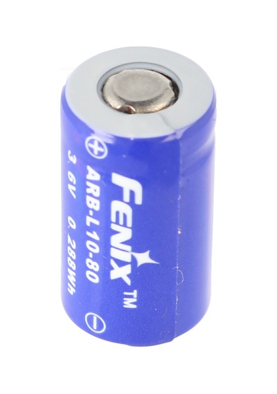 Li-ion Pil 10180 18x10mm Koruyucu Elektronik İle Fenix Uc02 Ve Uc02ss El Feneri İçin İdeal