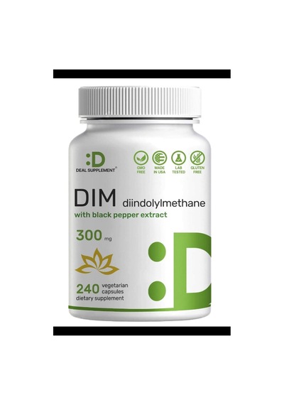 Deal Supplement Dım With Black Pepper Extract 300mg, 240 Kapsül