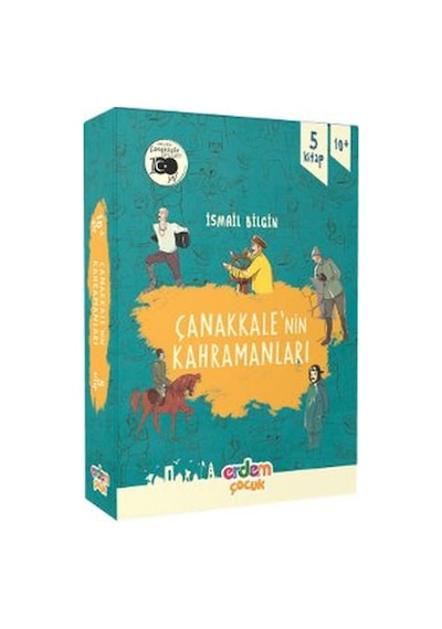Çanakkale'Nin Kahramanları 1 - 5 Kitap Takım