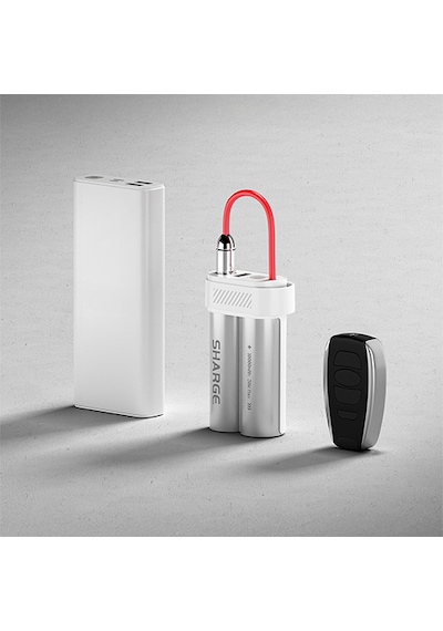 Sharge Pouch Mini - Ultra Kompakt ve Taşınabilir Powerbank - Beyaz