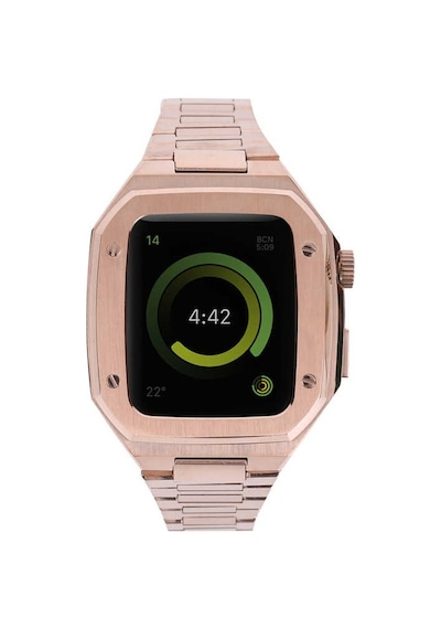 Apple Uyumlu  Watch 44 MM Zore Krd-64 Metal Kordon (543123984)