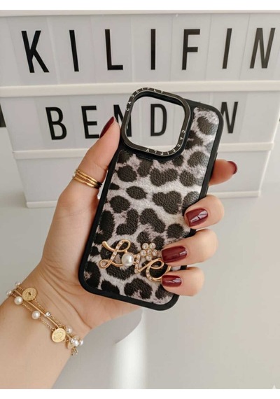 Apple Uyumlu iPhone 16 Leopar Desen Kılıf Modeli Leopar 2