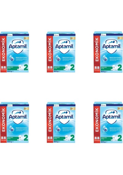 Aptamil 2 Devam Sütü 900 G 6 Adet
